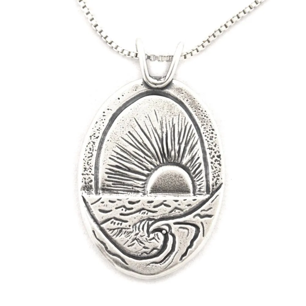 New Beginnings on the Shoreline Pendant