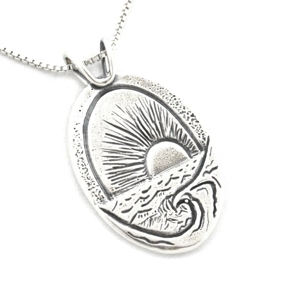 New Beginnings on the Shoreline Pendant