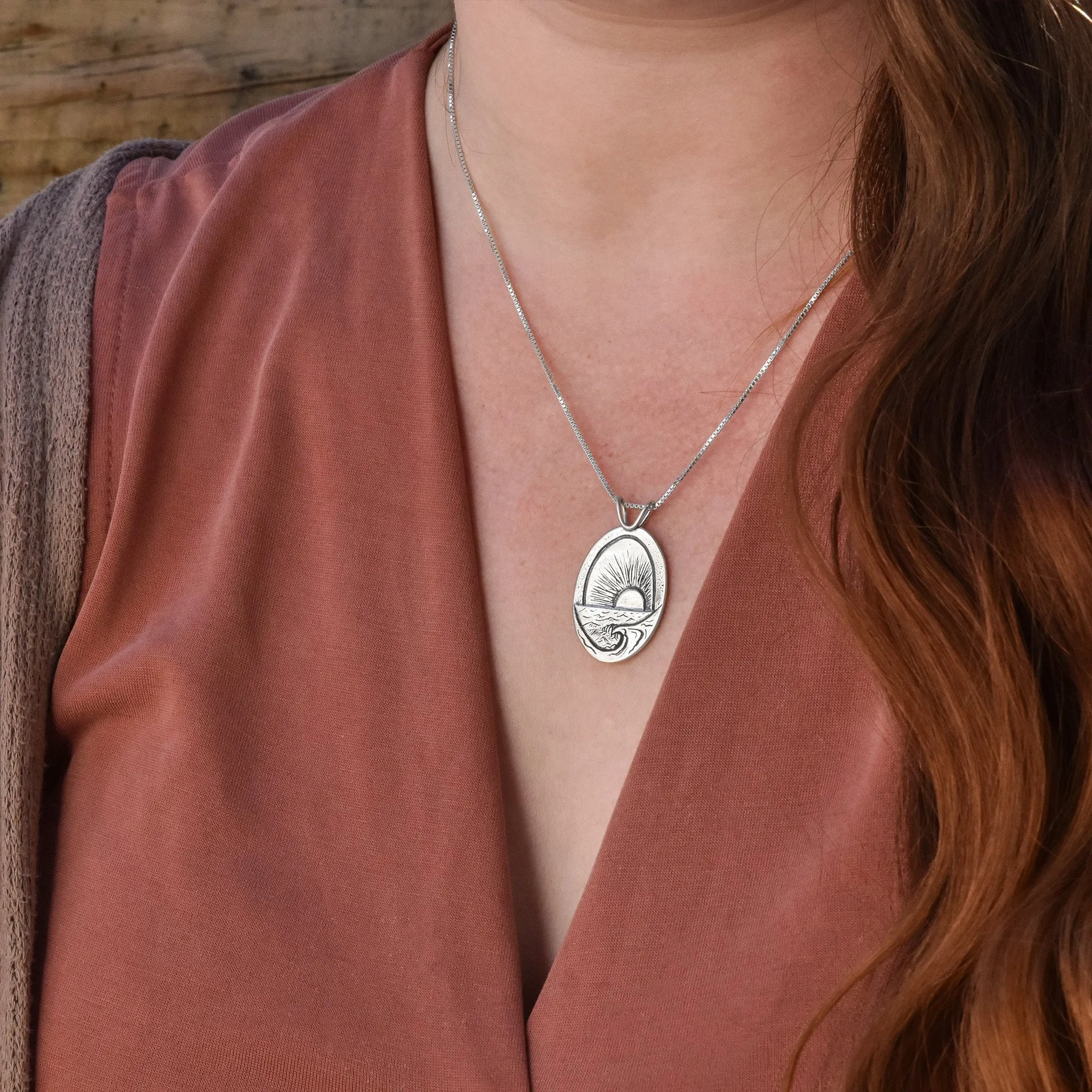 New Beginnings on the Shoreline Pendant
