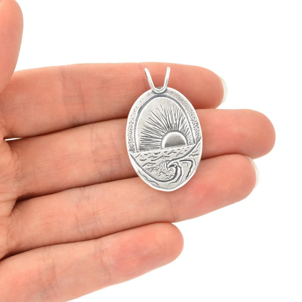 New Beginnings on the Shoreline Pendant