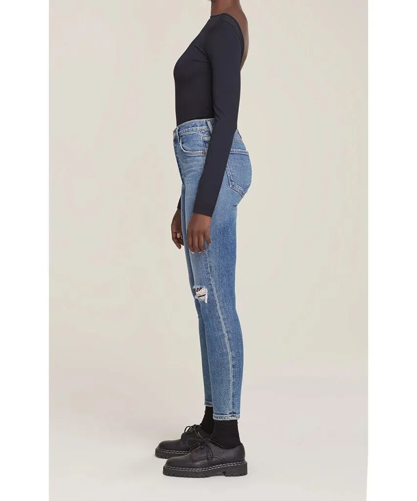 Nico High Rise Slim Fit Shoreline