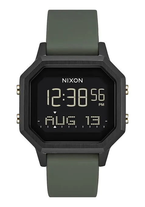 Nixon Siren Stainless Steel Watch - Black / Fatigue