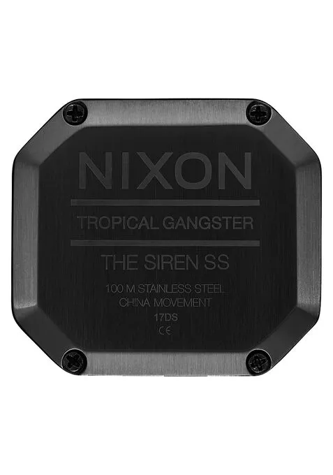 Nixon Siren Stainless Steel Watch - Black / Fatigue
