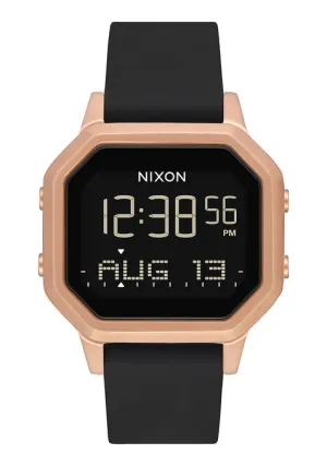 Nixon Siren Stainless Steel Watch - Rose Gold / Black