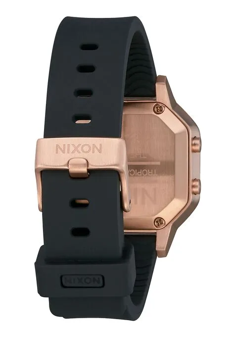 Nixon Siren Stainless Steel Watch - Rose Gold / Black