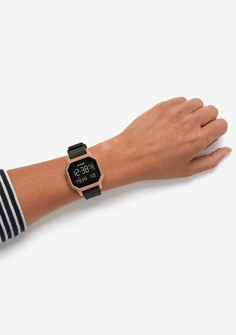 Nixon Siren Stainless Steel Watch - Rose Gold / Black
