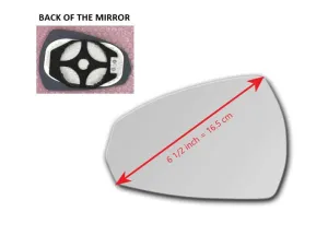 Non-Dimming Heated Mirror Glass for Audi A3 2015 - 2020