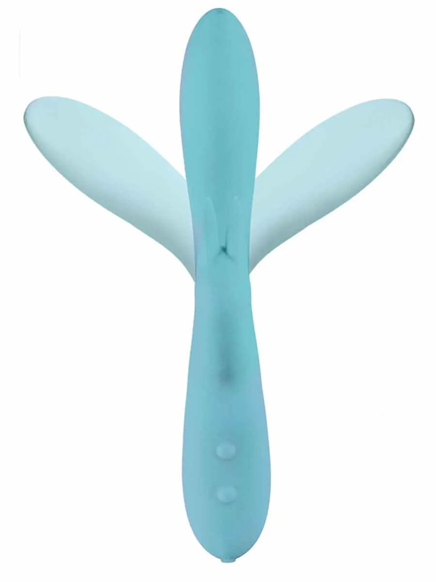 NU SENSUELLE BRANDII 10 FUNCTION DUAL MOTOR TURQUOISE BLUE