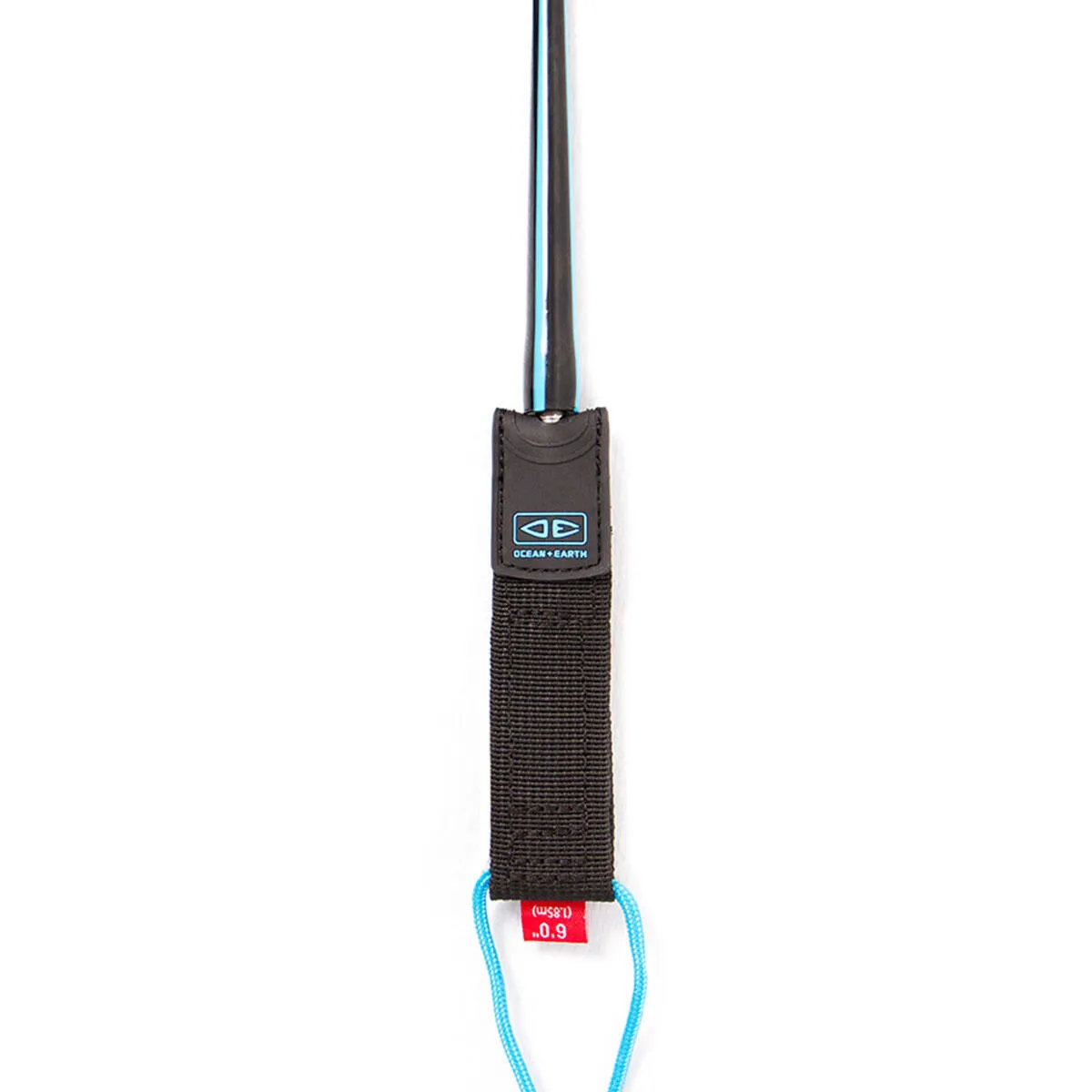 OCEAN & EARTH XT 6'0 ONE PIECE LEASH BLACK BLUE