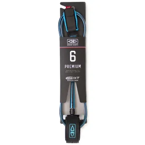 OCEAN & EARTH XT 6'0 ONE PIECE LEASH BLACK BLUE