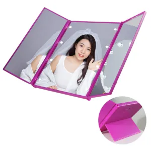 Oem Odm Espejo De Maquillaje Con Luz Miroir Espelho Com Led Lighting