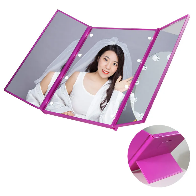 Oem Odm Espejo De Maquillaje Con Luz Miroir Espelho Com Led Lighting