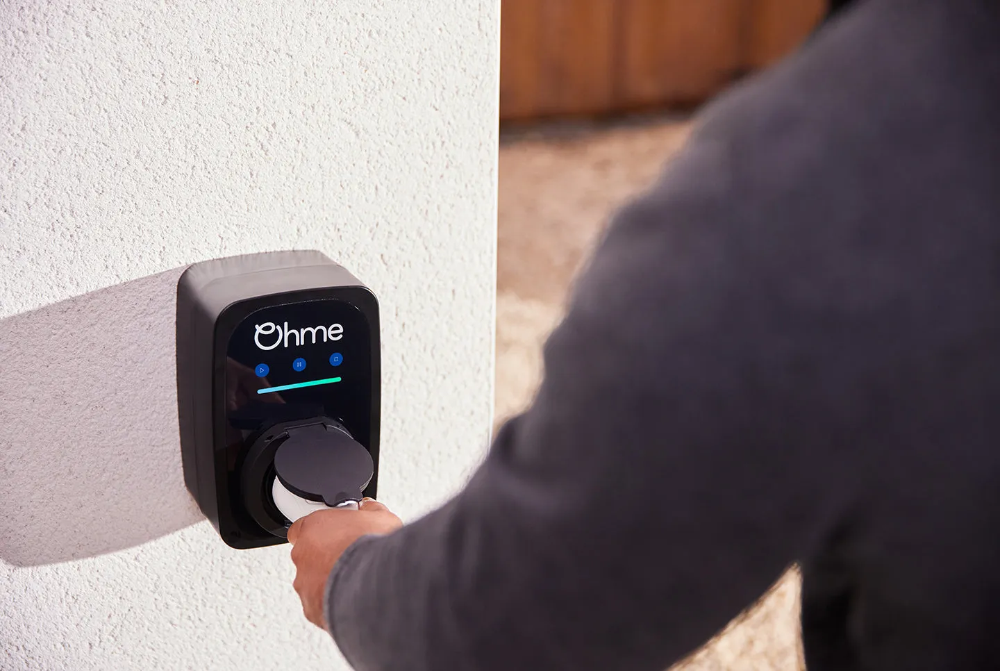 Ohme OHMEX1GB0003-BL ePod 7kW Smart EV Charger