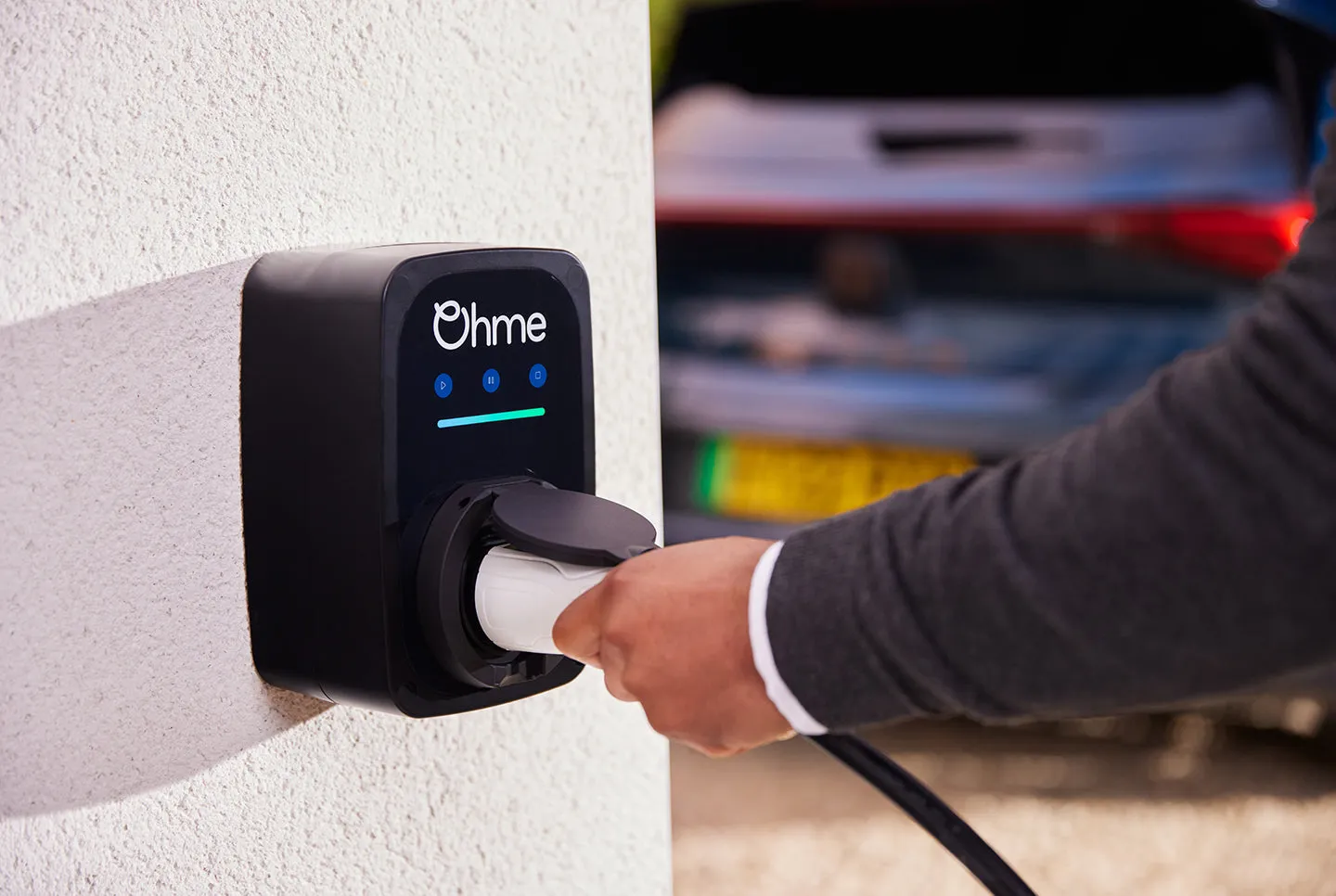Ohme OHMEX1GB0003-BL ePod 7kW Smart EV Charger