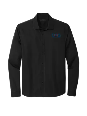 OHS Logo - Long Sleeve Stretch Woven Shirt