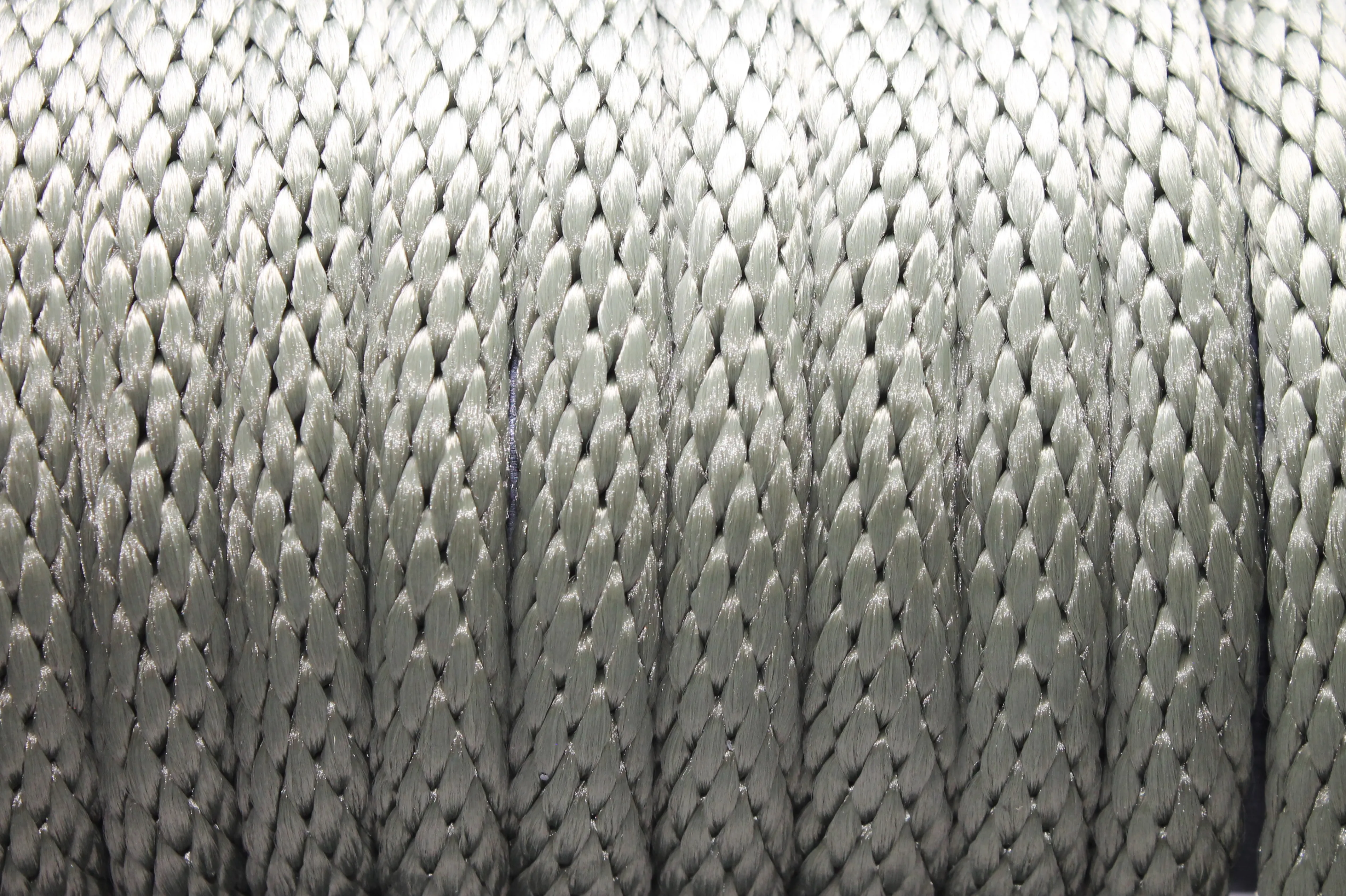 Olive Drab Solid Braided Multifilament Polypropylene Rope