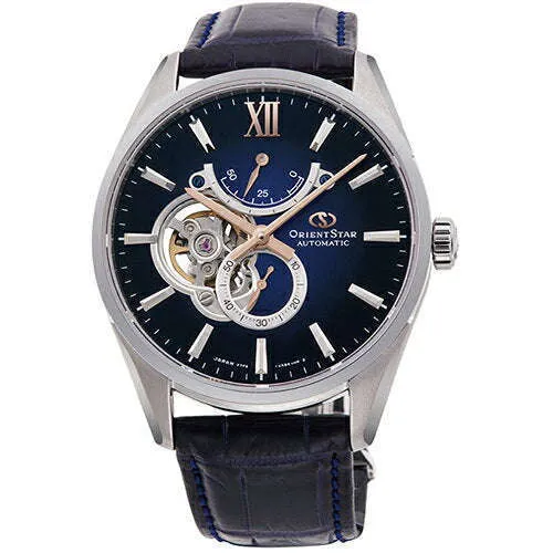 ORIENT STAR CONTEMPORARY COLLECTION SLIM SKELETON / SLIM DATE MEN WATCH RK-HJ0005L
