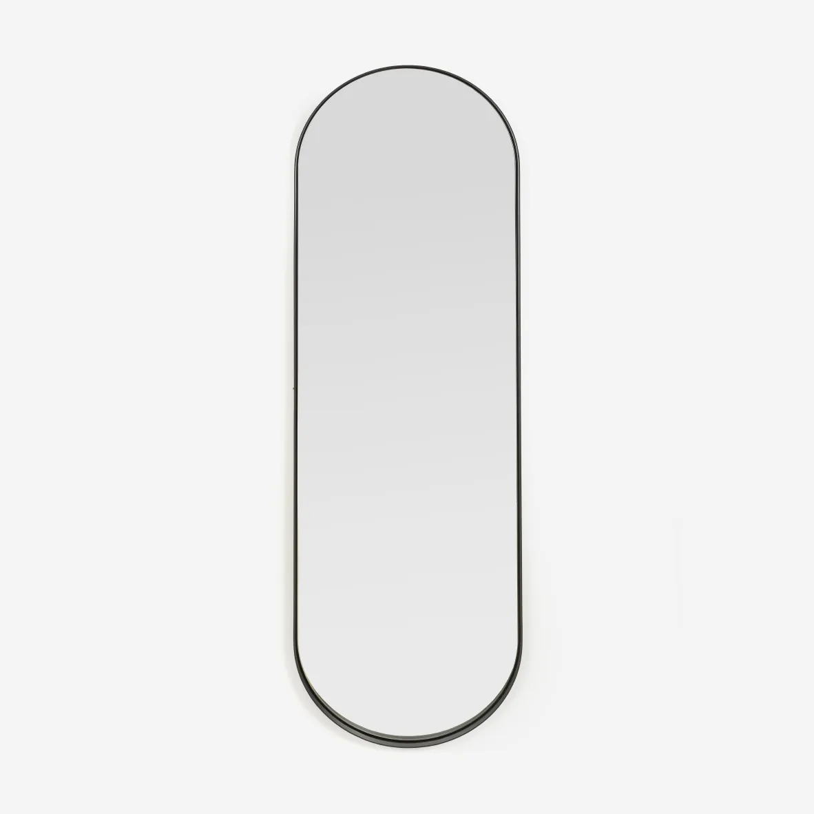 Oversized Deep Frame Pill Mirror