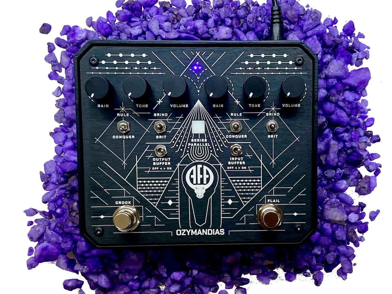 Ozymandias: Dual Overdrive/Distortion Pedal