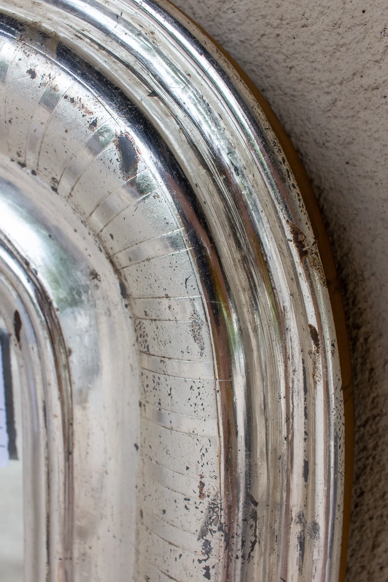 Pair of Antique French Silver Gilt Louis Philippe Mirrors