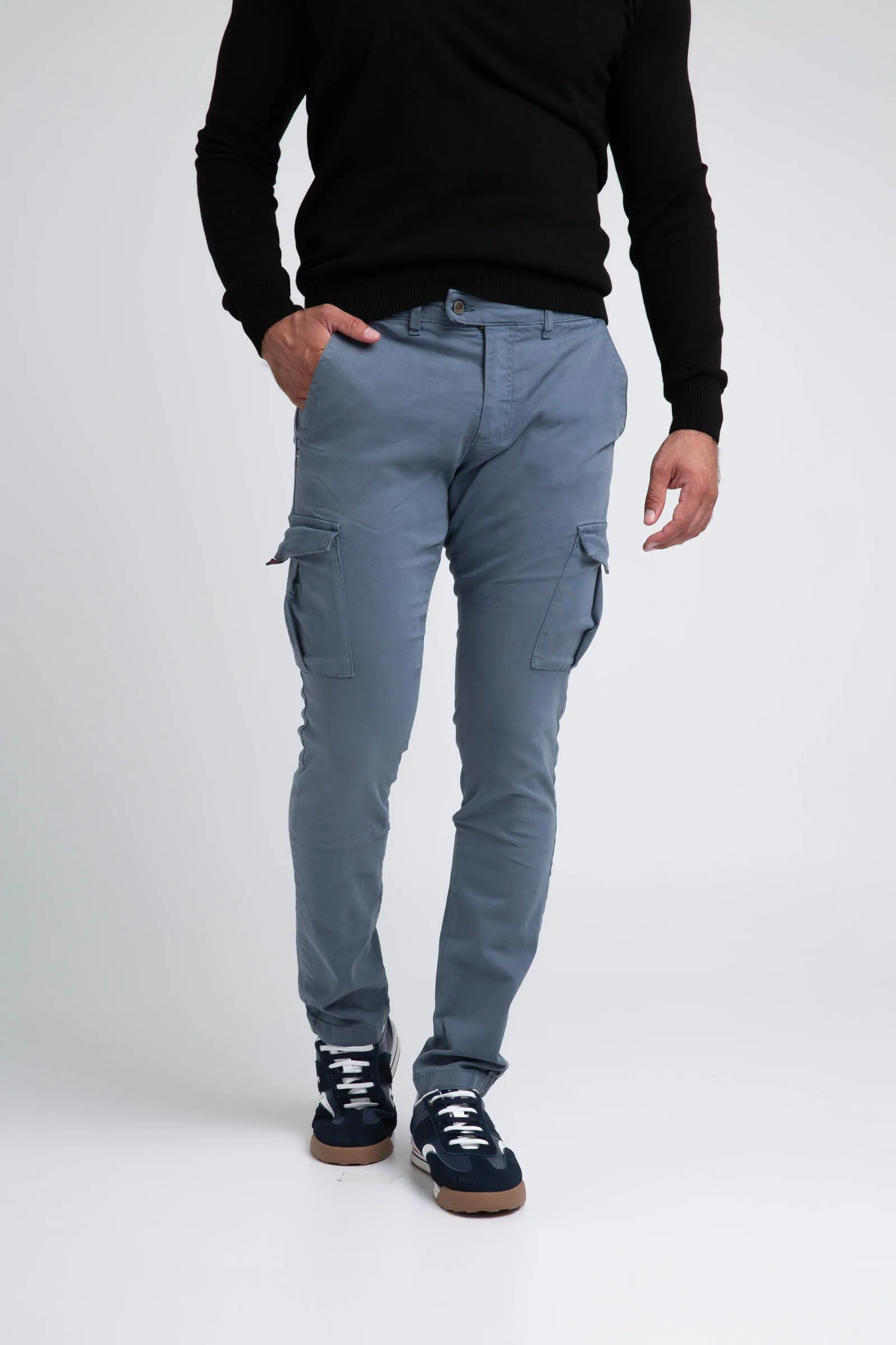 Pantalón Cargo Petróleo