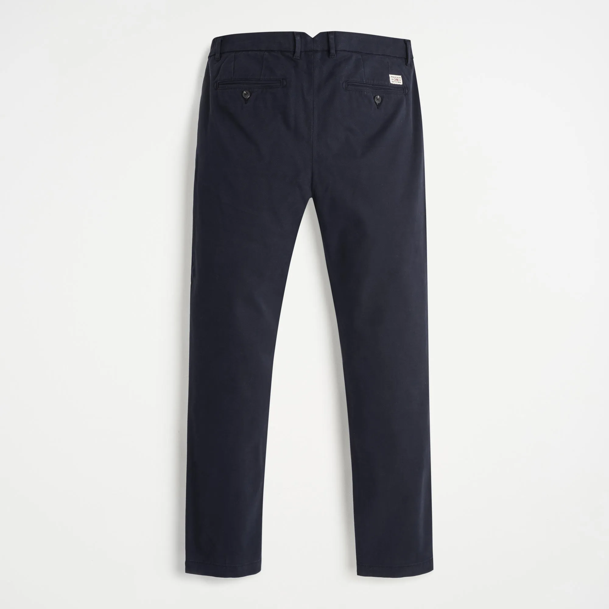 Pantaloni Chino Dobby Slim