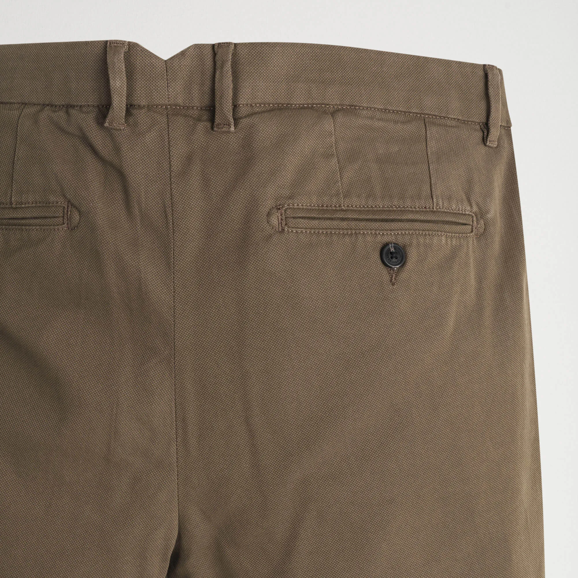 Pantaloni Chino Dobby Slim