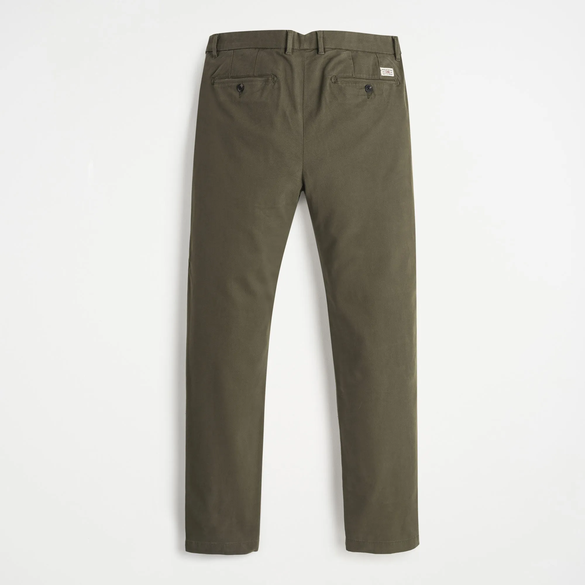 Pantaloni Chino Dobby Slim