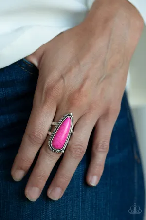Paparazzi - Pioneer Plains - Pink Ring