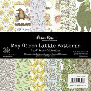 Paper Rose Studio - 6x6 Paper Collection - May Gibbs