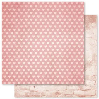 Paper Rose Studio - Sweet Valentine - 12x12 Single Sheet - Basics E