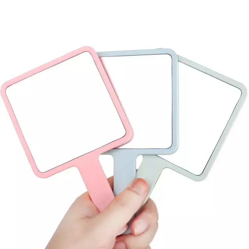 Pastel Square Hand Mirror