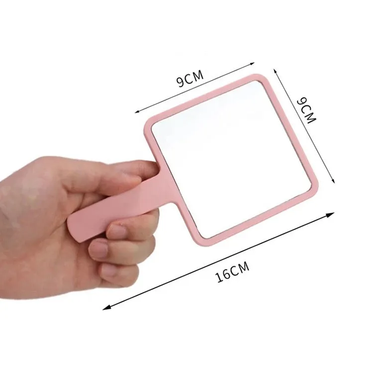 Pastel Square Hand Mirror