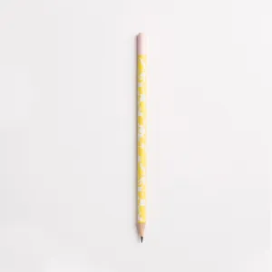 Patterned graphite pencil - YELLOW