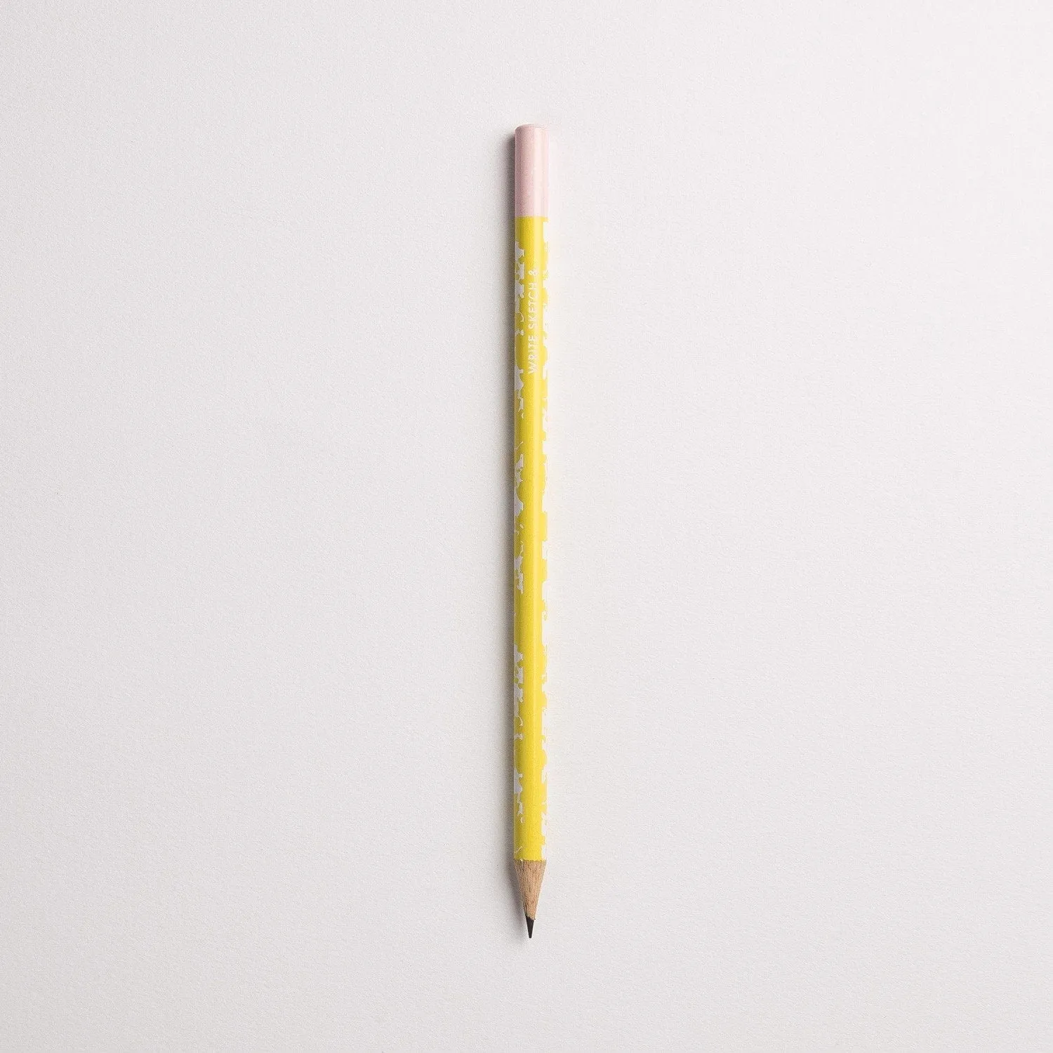 Patterned graphite pencil - YELLOW