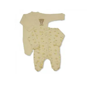 Patterned Sleepsuits - 2 Pack