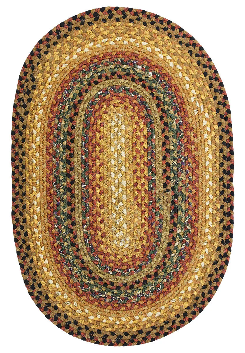 Peppercorn Cotton Braided Rug