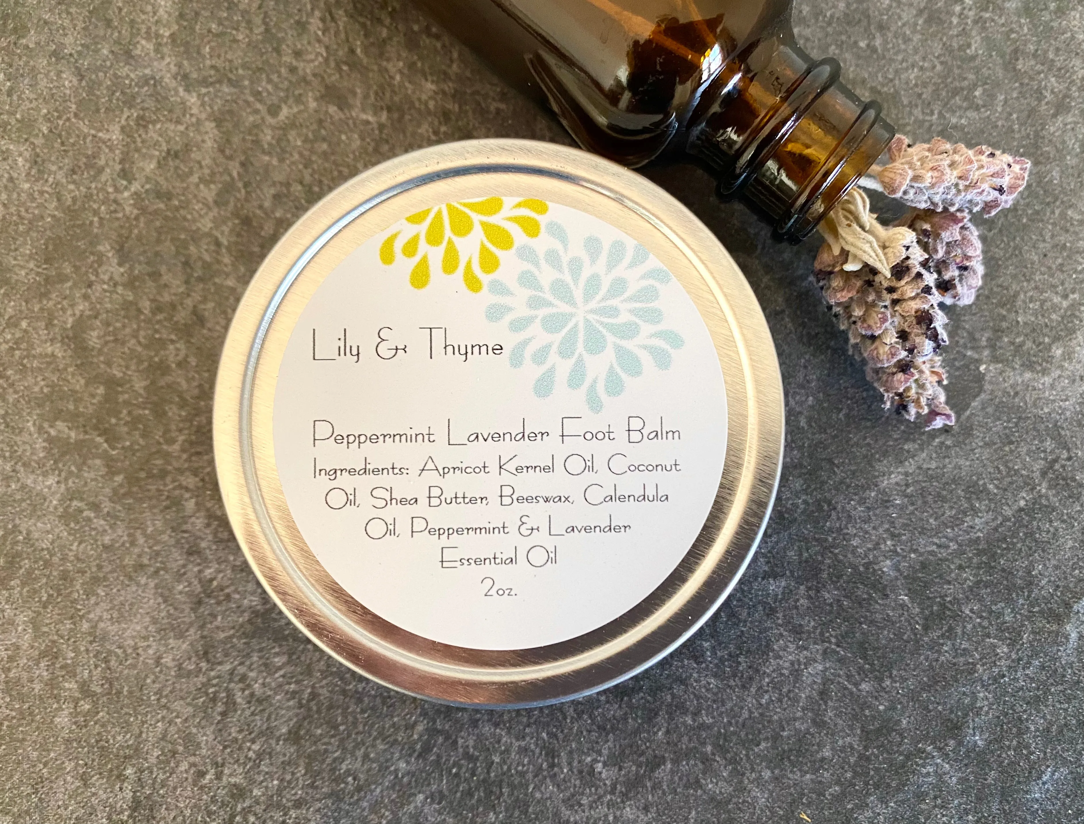 Peppermint Lavender Foot Balm