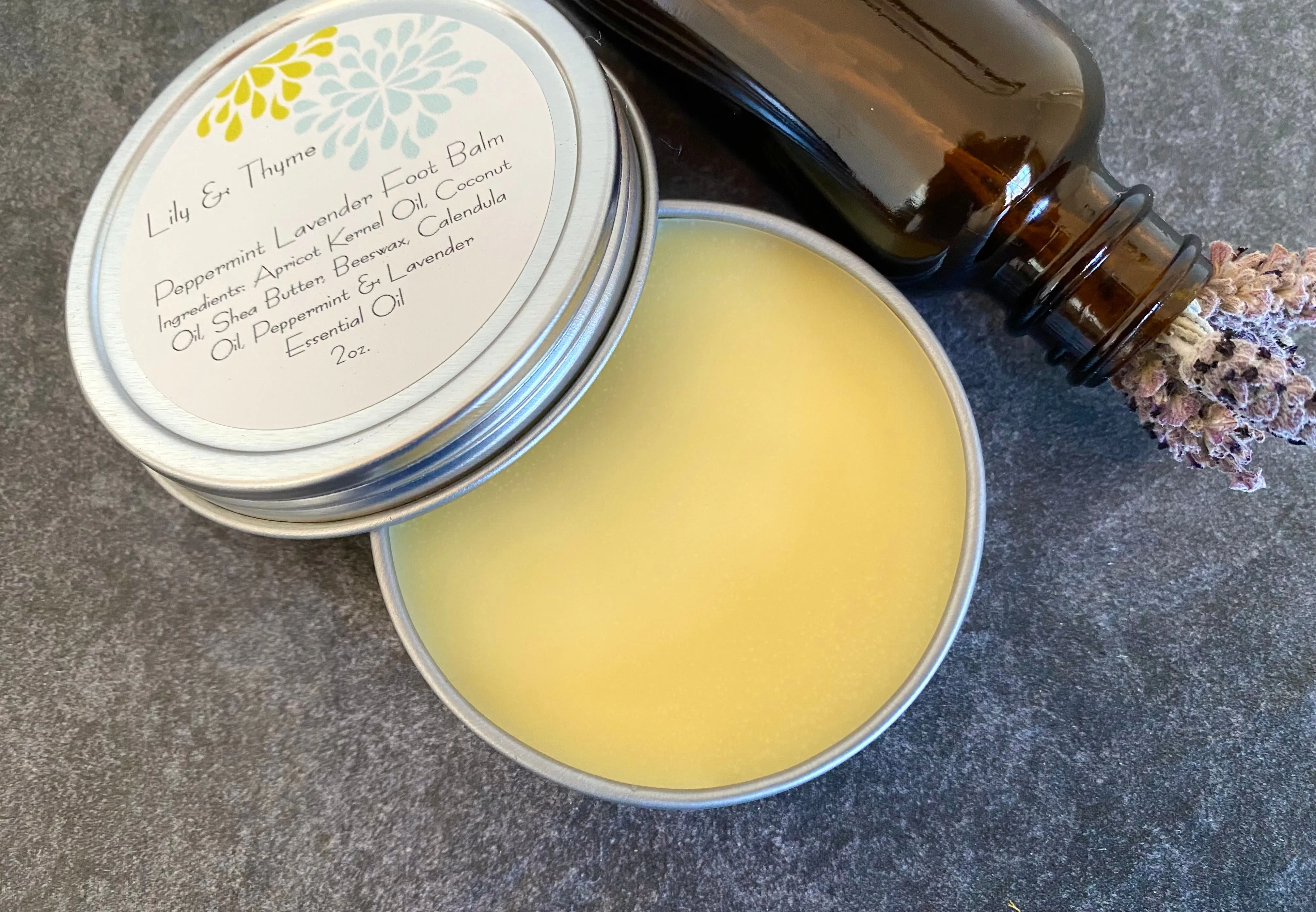 Peppermint Lavender Foot Balm