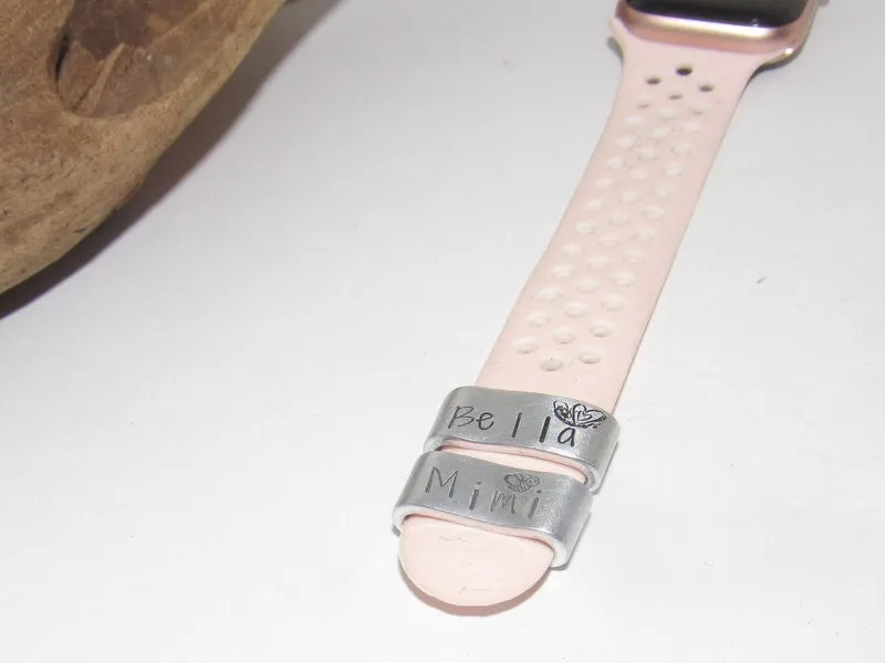 Personalized Watch Band Charm, Smart Watch Charm, custom charm for smart watch, I watch band weight loss charm