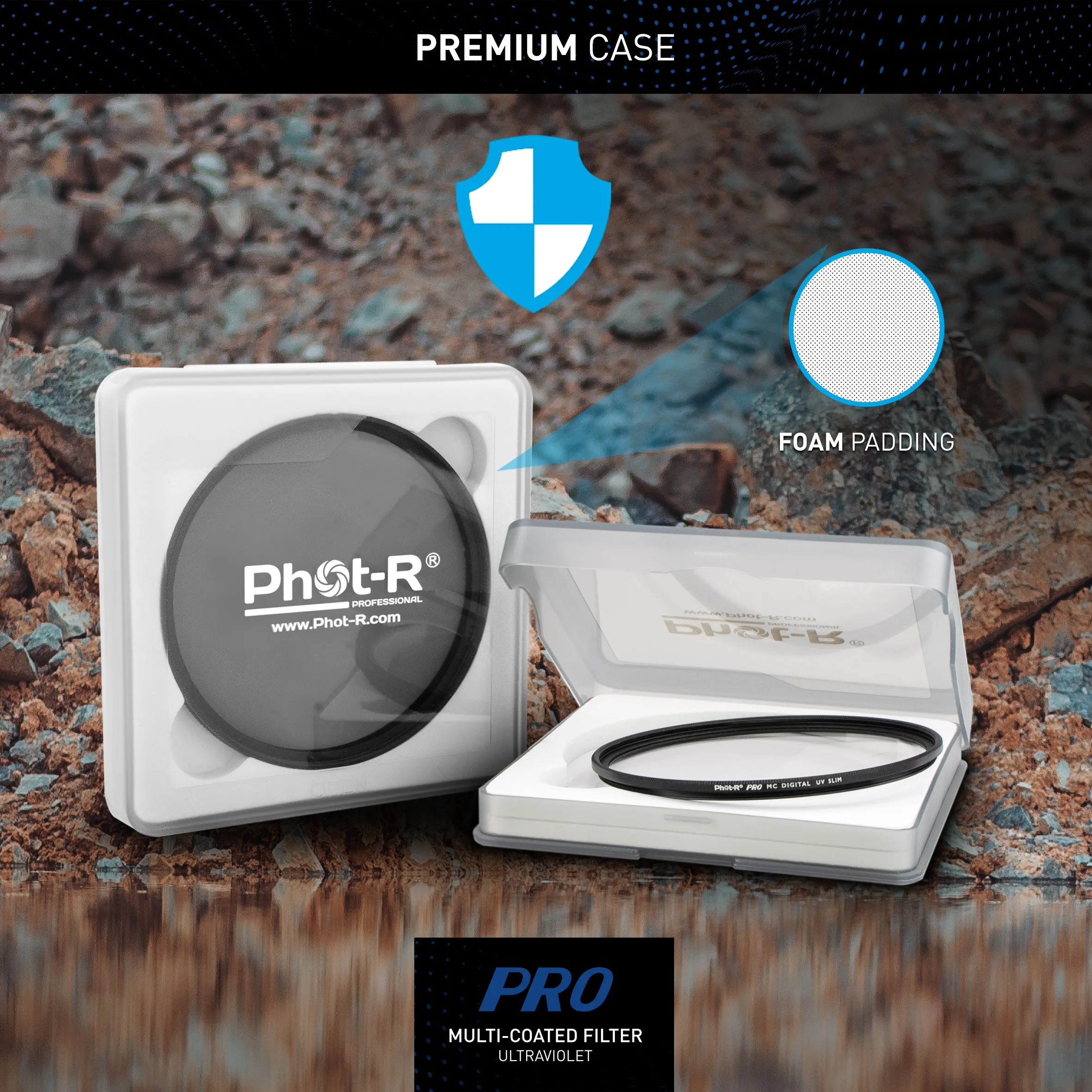 Phot-R 40.5mm Slim Ultraviolet Filter