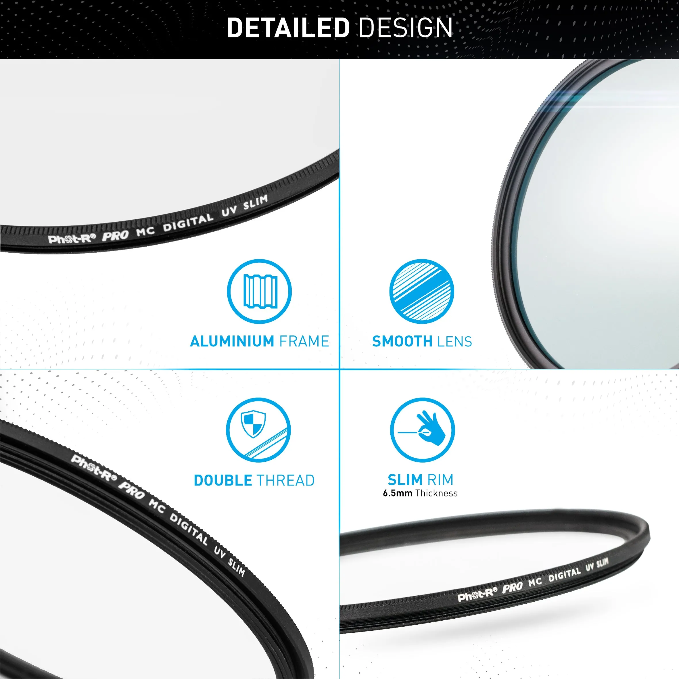 Phot-R 40.5mm Slim Ultraviolet Filter