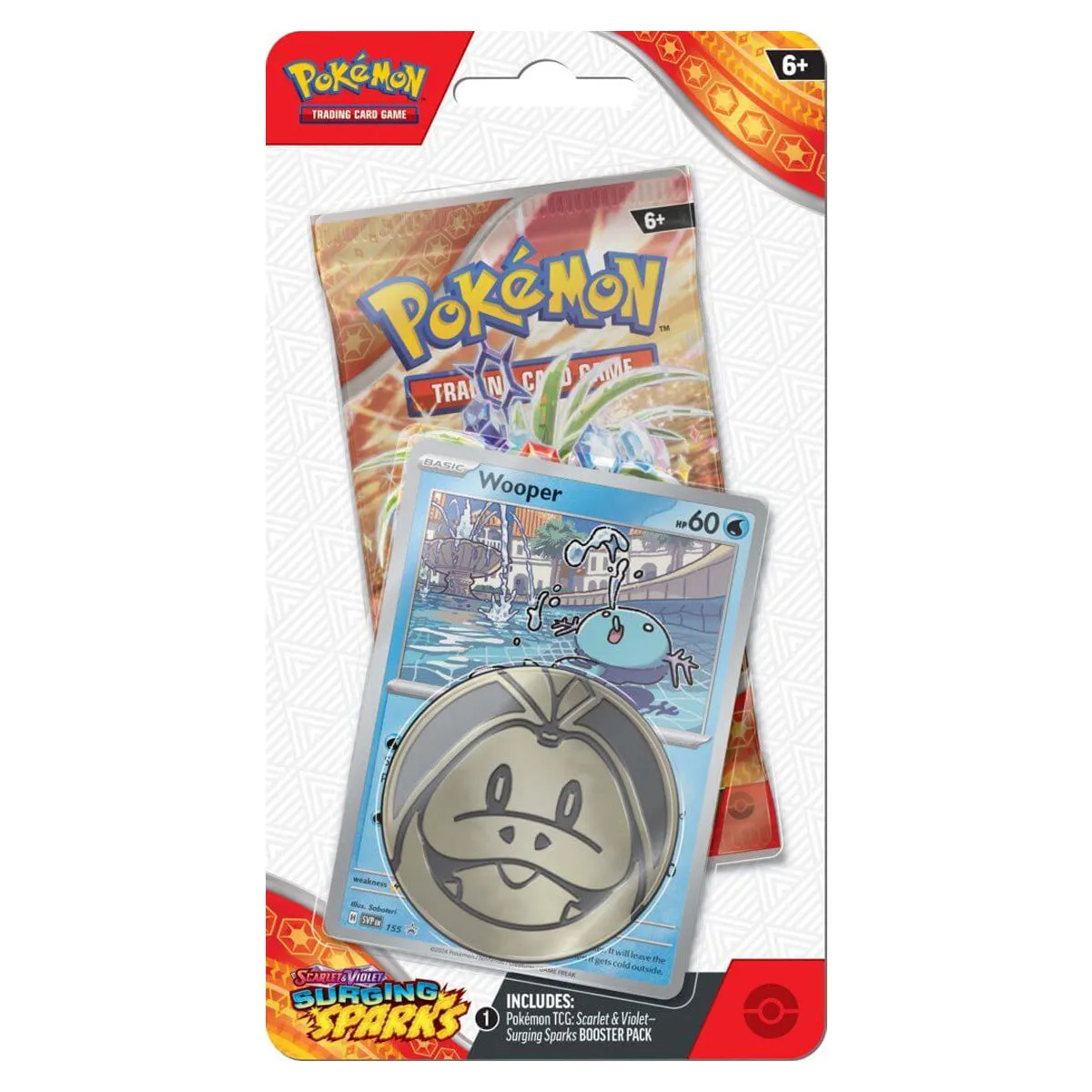 POKEMON TCG Scarlet & Violet Surging Sparks Checklane Blisters (Pair)