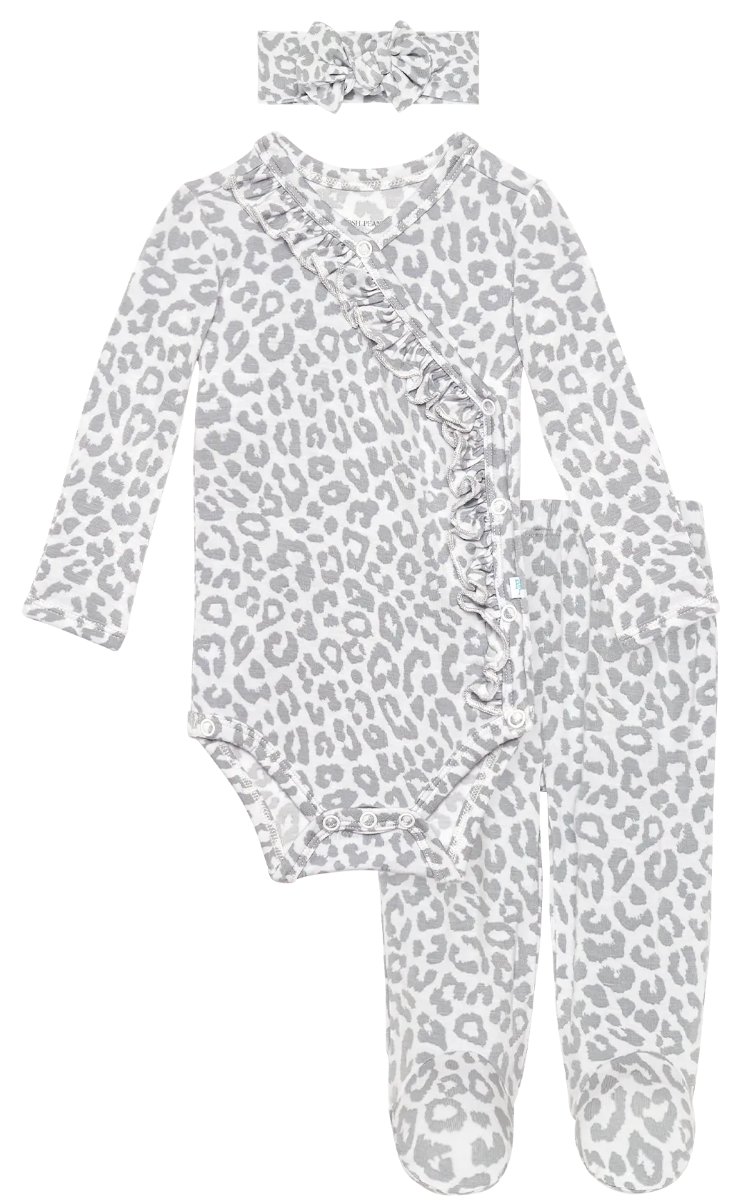 Posh Peanut Minka Ruffled Kimono Set