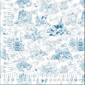 *Pre-Order* D Toile Blue