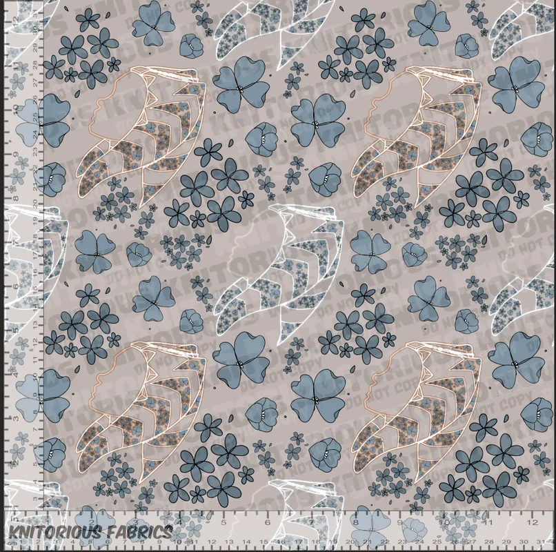 *Pre-Order* Floral AT - Beige