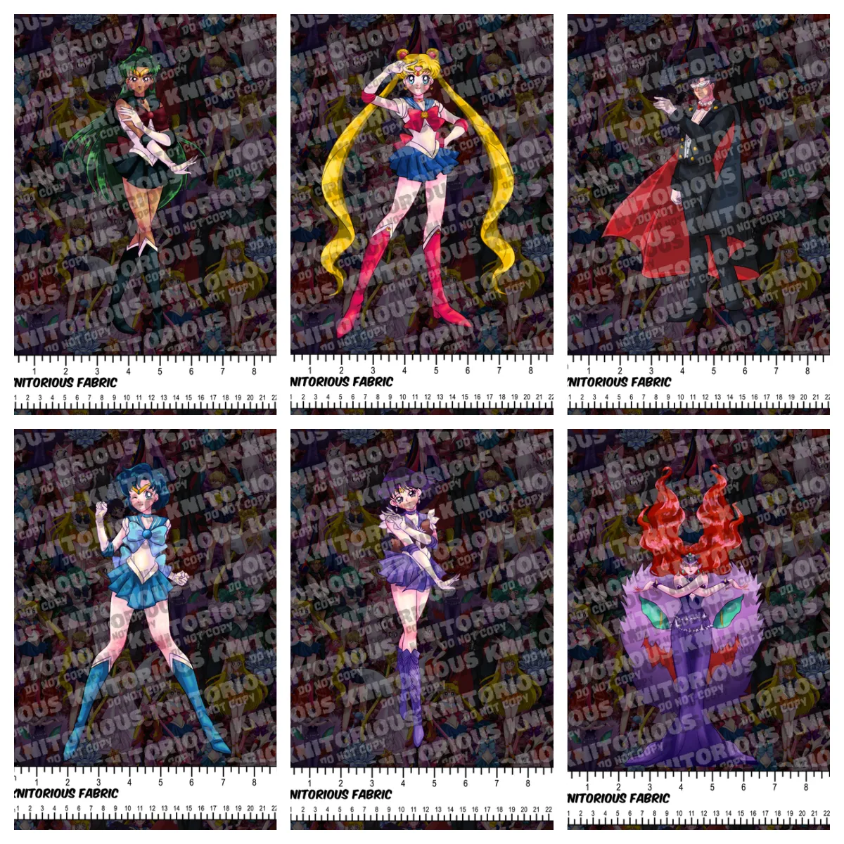 *Pre-Order* Mashup Moon Glass PANELS SET 2