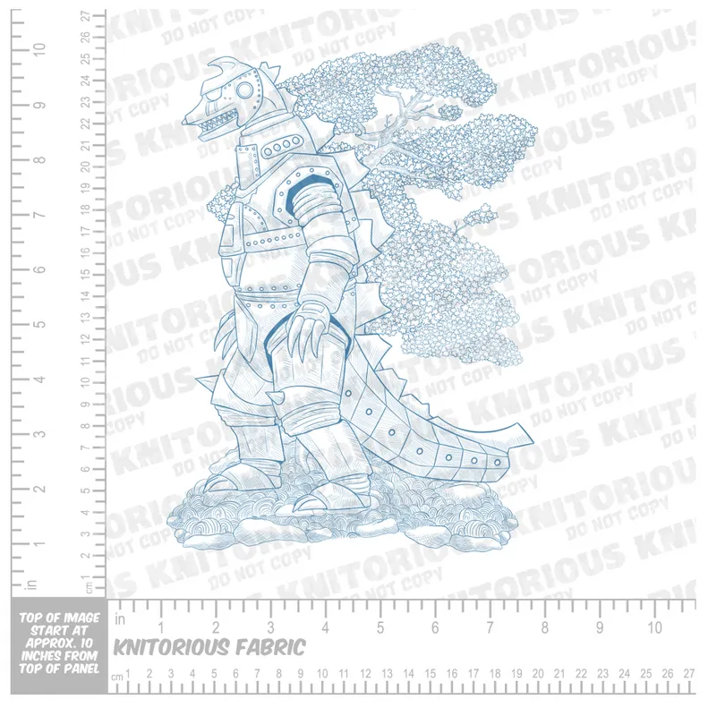 *Pre-Order* Monster Toile - White Panels