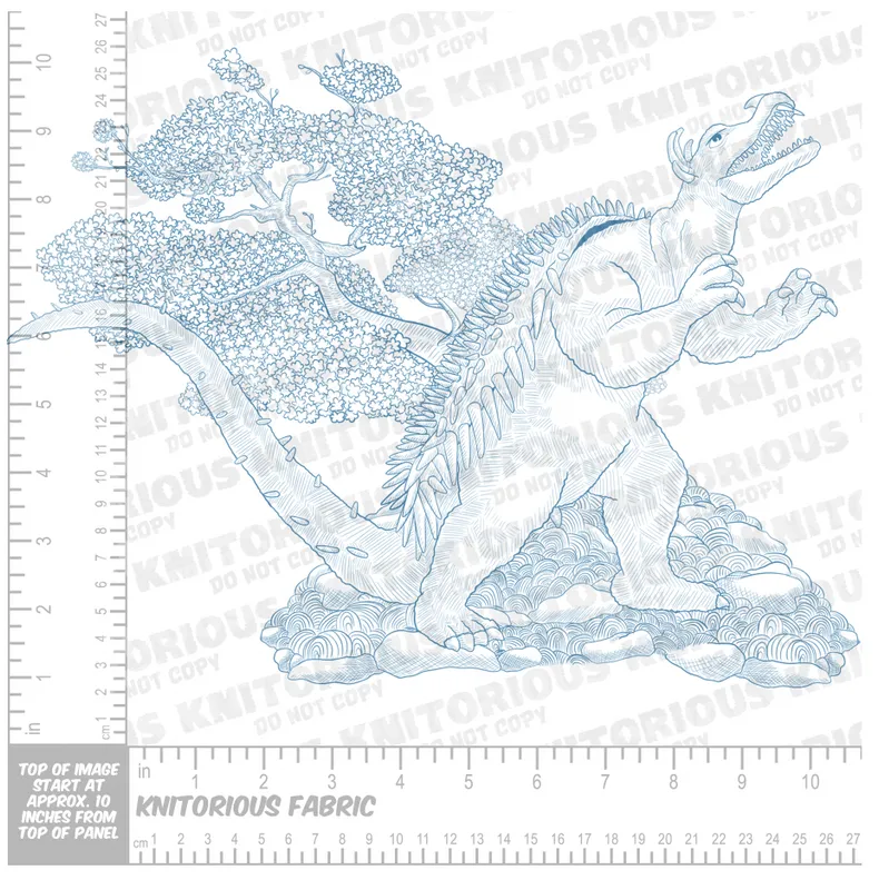 *Pre-Order* Monster Toile - White Panels