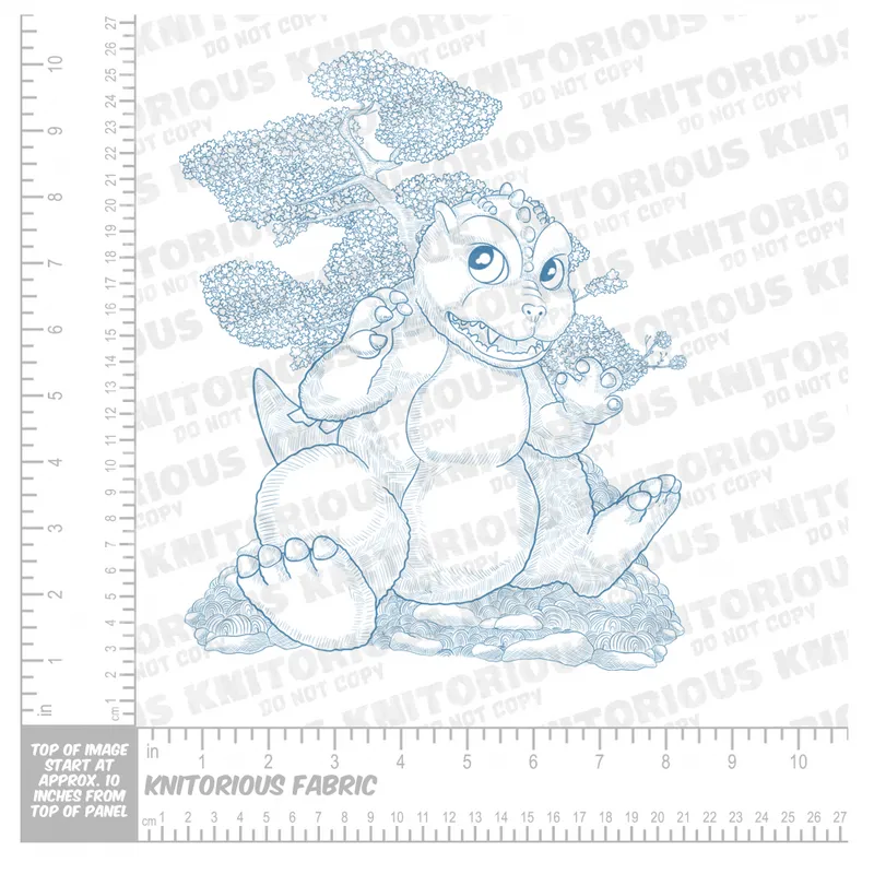*Pre-Order* Monster Toile - White Panels